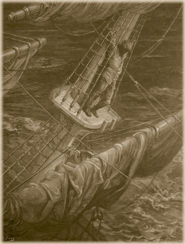 Gustav Dore Illustration: With throats unslaked