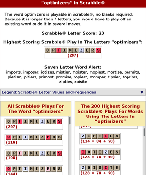Best Scrabble® Word Finder